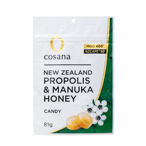 �y10�Z�b�g�zNEW ZEALAND PROPOLIS & MANUKA HONEY CANDY 81g (JAN:4582259156906) �̂ǈ� �}�k�J �}�k�J�n�j�[ �j���[�W�[�����h�Y �R�T�i cosana