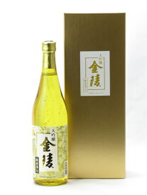 金陵ゴールド 大吟醸 純金箱入 720ml 日本酒 御中元 お中元 暑中見舞い 残暑見舞い あす楽 ギフト のし 贈答品