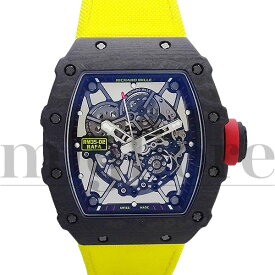 RICHARD MILLE リシャールミル RM35-02 オートマチック ラファエルナダル ブラックTPTカーボン ベルクロストラップ【中古】