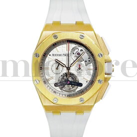 AUDEMARS PIGUET オーデマピゲ ロイヤルオーク オフショア トゥールビヨン クロノグラフ 26540OR.OO.A010CA.01 腕時計【中古】