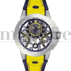 HARRY WINSTON ハリーウィンストン オーシャン ザリウム バリエーション イエロー OCEABI42ZZ002 世界100本限定 腕時計【中古】