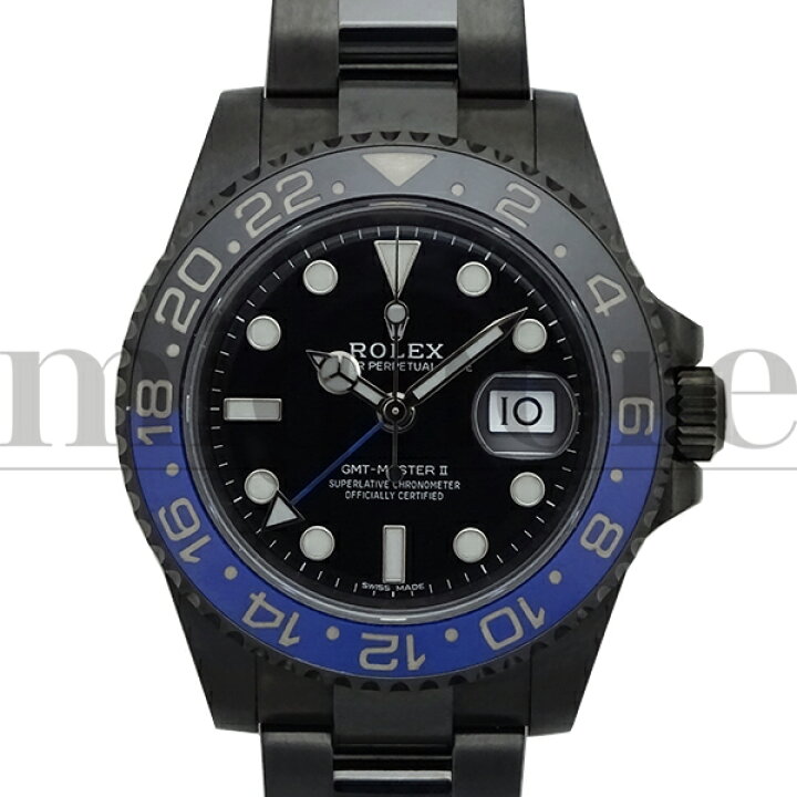楽天市場】ROLEX ロレックス GMTマスター2 116710BLNR ランダム番 DLC  