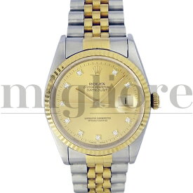 ROLEX ロレックス デイトジャスト 16233G X番 メンズ 腕時計【中古】
