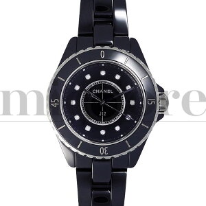 CHANEL Vl J12 H5701 ubN Z~bN 12P_C 33mm NH[c fB[XyViz