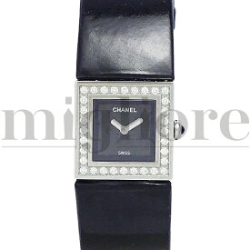 CHANEL シャネル マトラッセウォッチ H0500 ダイヤベゼル クォーツ レディース 腕時計【中古】