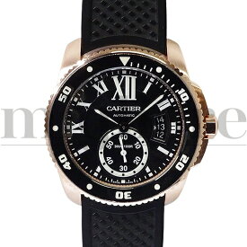 Cartier カルティエ カリブル ドゥ カルティエ ダイバー W7100056/3729 PGコーティング メンズ 腕時計【中古】