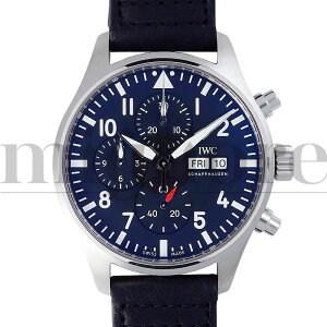 IWC AC_u[V[ pCbgEHb`NmOt IW378001 43mm SS/U[ ubN yViz