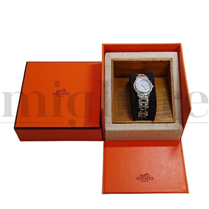 楽天市場】HERMES エルメス クリッパー CL4.210 アフターダイヤモンド 