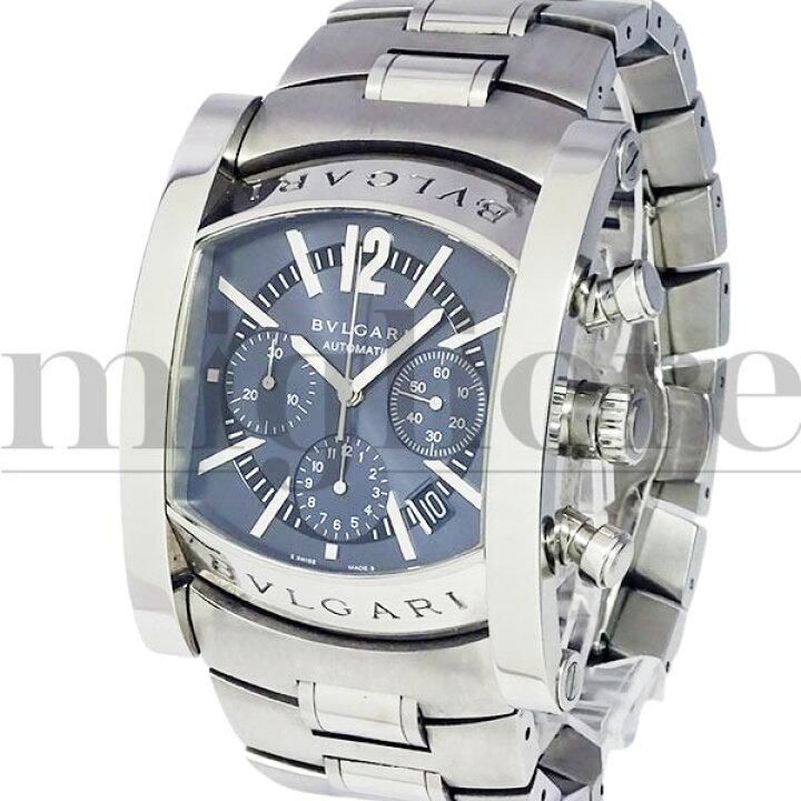 楽天市場】BVLGARI ブルガリ アショーマ クロノグラフ AA48SCH メンズ 