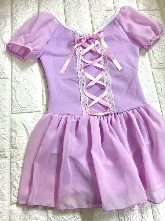 楽天市場 バレエ レオタード 子供 キッズ プリンセスレオタード ラプンツェルのようなふんわりパフスリーブ 衣装 ジュニア キッズ バレエ用品 バレエレオタード 子ども 新体操 レッスン こども レッスン着 練習着 子供レオタード 半袖女の子 レッスン レオタード