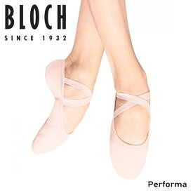 バレエシューズ 【 ブロック 】（ BLOCH ：Performa パフォーマー）ピンク　人気 ストレッチ バレエ シューズ 【Pink/ピンク】 パフォーマ ( バレエ バレエ用品 大人 子供 ジュニア シューズ 大人バレエ スプリット レッスン スプリットソール 普通幅 広幅 )