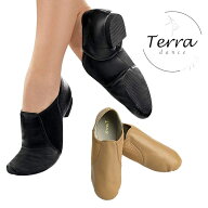 ジャズシューズ ダンスシューズ Terra テラ サイドゴア スリッポン ジャズダンス チアダンス チアリーダ…