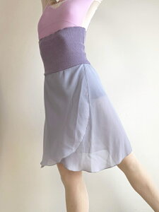 バレエ プルオンスカート スコート ショートパンツ付き 腹巻 ウエスト お腹と腰があったかい ジュニア 大人 バレエ 巻きスカート風 シフォン ミニヨン バレエ用品 楽屋着 ウォームアップ