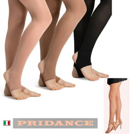 イタリア製　ダンスタイツ【PRIDANCE】　ステアラップ トレンカ ダンシングタイツ　タイツ 社交ダンス チア タップダンス 新体操 ダンス専用　イタリア製