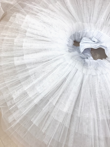 楽天市場】【Ting】 バレエ 練習用衣装 ホワイト チュチュボンスカート