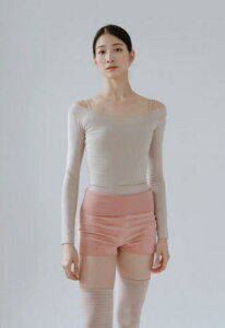 バレエ トップス SLIM FIT WARMER 【BONANZA ボナンザ】バレエトップス 温かい 長袖 フィット ダンス バレエトップス ヨガ バレエ用品 大人バレエ ウォームアップ 暖かい バレエ用品 冷え対