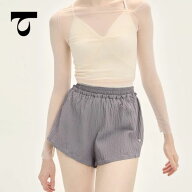 【Typha/タイファ】バレエ ショートパンツ 大人 Aライン スモック ウエスト ダンス パンツ 短パン 軽量 …