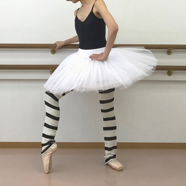 楽天市場】【Ting】 バレエ 練習用衣装 ホワイト チュチュボンスカート 