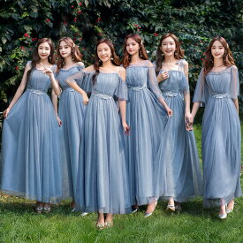 ブライズメイド ドレス 花嫁 ロングドレス 演奏会 結婚式 フォーマル 二次会 パーティードレス 披露宴/卒業式 お呼ばれワンピース　ドレス　花嫁 二次会