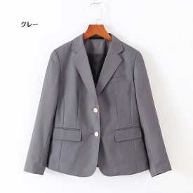 送料無料　スクールブレザー 大きいサイズ 学生 制服 上衣 ブレザー ジャケット 女子高生 女の子 女子 レディース 中学生 高校生 ネイビー ブラック 女子 学生 高校 中学 学校 通学 女子 入学 学生服 ネイビー グレー 赤 レッド緑 グリーン 黒 紺