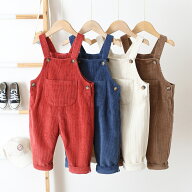 オーバーオール 子供服 サロペット パンツ コーデュロイ 女の子 男の子 オーバーオール キッズ ベビー オ…