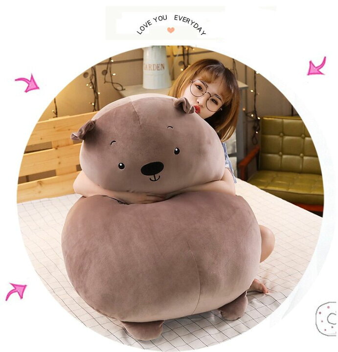 楽天市場】抱き枕 動物 ぬいぐるみ たた寝 クッション 添い寝枕 抱き 