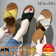 【新品追加】サンダル レディース カワイイ　フラット サンダル レディース 靴 歩きやすい ローヒール 美…