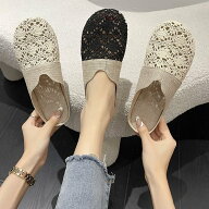 総レース メッシュサンダル サボサンダル フラットサンダル ベトナムサンダル レディース 靴 歩きやすい …
