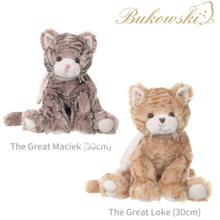 楽天市場】 待望の新作 入荷【The Great Maciek & Loke】ぬいぐるみ 猫 