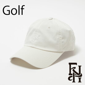 【 ENTI ゴルフ キャップ 】 ホワイト 白 オフホワイト キャップ帽 帽子 スポーツ ゴルフウェア レディース かわいい シック 20代 初ラウンド 普段着 韓国風 日本ブランド エンティ おしゃれゴルフ Golf 春物 ファッションアクセント 調節可能