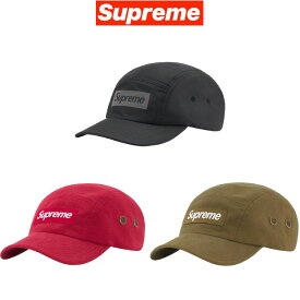 シュプリーム Supreme キャップ【新品】Brushed Cordura Camp Cap black 最新シュプリーム 即納2022 LA ブランド レディース メンズ アメリカ ボックスロゴ 2022AW 新作