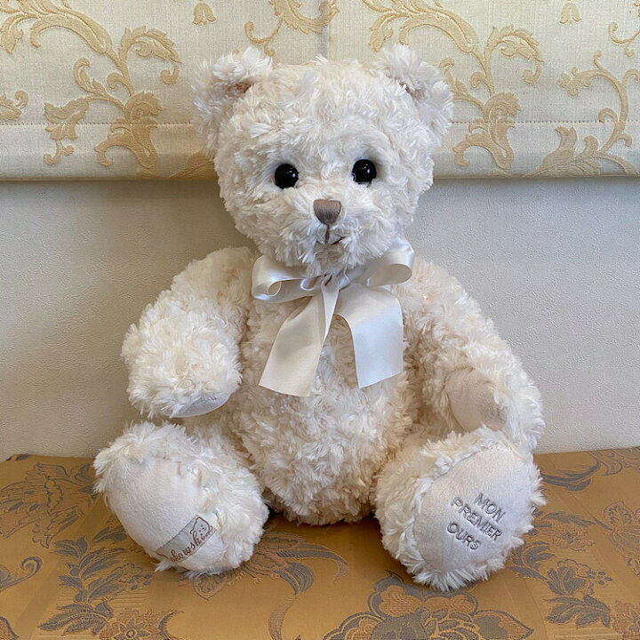 楽天市場】 かわいい ホワイト テディベア 【再入荷】白くま 