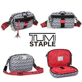 TUMI 新品 "キット・クロスボディ" ボディバッグ【TUMI STAPLE】トゥミ ブランド sdgs 肩掛け ポリエステル/牛革 【0374102gry】