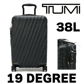 38L TUMI 新品 "インターナショナル・エクスパンダブル・4ウィール・キャリーオン"【TUMI 19Degree】ミッドナイト ブラック トゥミ ブランド キャリーバッグ リサイクルポリカーボネイト 4輪キャリーバック 4weels SDGS【0228771mnd2】