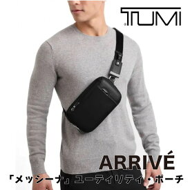 TUMI 新品 "「メッシーナ」ユーティリティ・ポーチ" メンズ バッグ【TUMI Arrive】トゥミ ブランド ポリエステル/レザー本革【025503033D3】