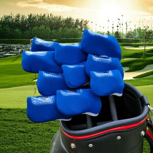 ゴルフアイアンヘッドカバー 個セット プロテクターガード 輸送保護用 クラブヘッドカバー ゴルファー用 耐久性抜群で傷防止に最適なゴルフ用品 アクセサリー