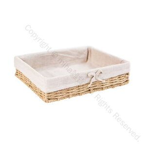 収納かご浅型卓上収納藤かご収納バスケットインナー付き洗えるバスケットお菓子入れ書類や果物雑貨収納スタイルパンかご卓上収納田園風収納ケースベージュ25×15×6cm耐久性抜群で便利