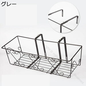 フラワースタンド 屋外 プランタースタンド 花台 引っ掛け 鉢スタンド ガーデンスタンド 園芸ラック フラワーラック フック付き鉄製プランター棚 植木鉢スタンド ハンギングバスケット 吊