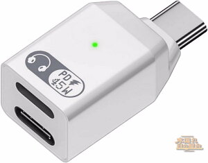 CgjO ^CvC ϊCzΉ + Type C ϊA_v^ PD45W}[d 2-in-1 Lightning to Type C wbhtHWbN I[fBI ʘbEyEHiFiʒߑΉ USB C ϊA_v^ iPhone 15 16 Pl