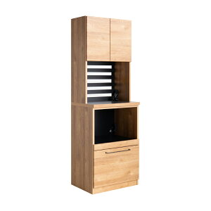 【お得なCPあり】完成品 レンジシェルフ幅60cm SHADE 国産 送料無料食器棚 ハイタイプ スリム 引き出し おしゃれ 一人暮らし 収納 安い コンパクト ミニ 食器棚収納 食器棚 カウンター 家具 miham