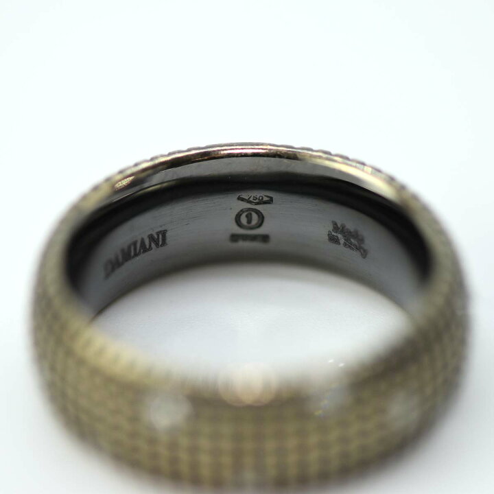 楽天市場】質屋 リング DAMIANI ダミアーニ メトロポリタン 750 