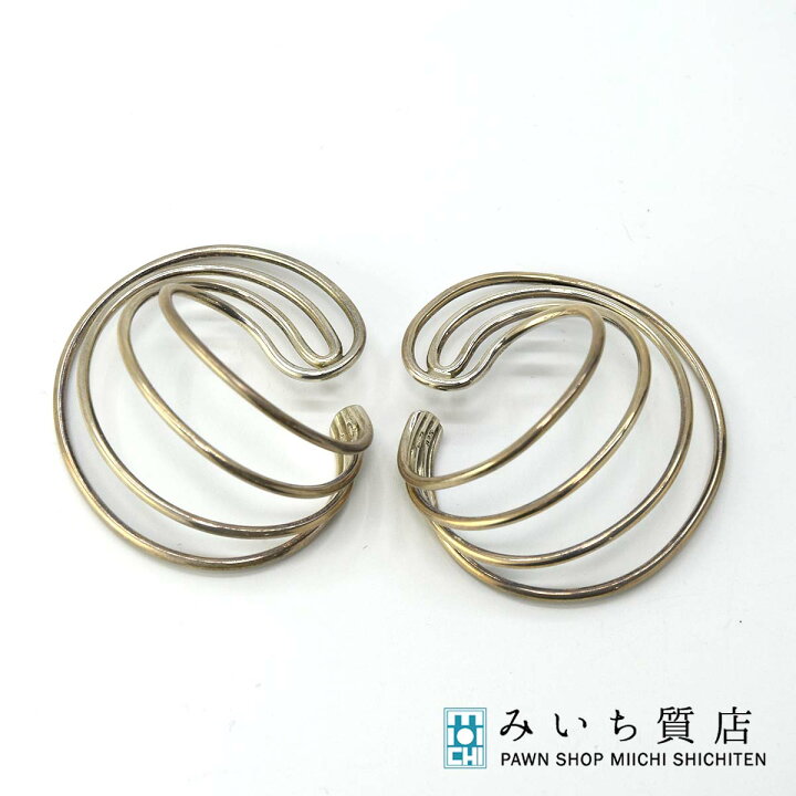 楽天市場】質屋 ジョージジェンセン イヤーカフ GEORG JENSEN 925  