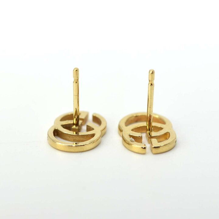 楽天市場】質屋 グッチ ピアス GUCCI 750 1.8g GGスタッズ 18k 