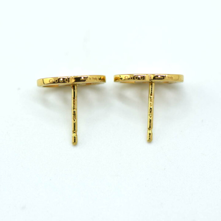 楽天市場】質屋 グッチ ピアス GUCCI 750 1.8g GGスタッズ 18k 