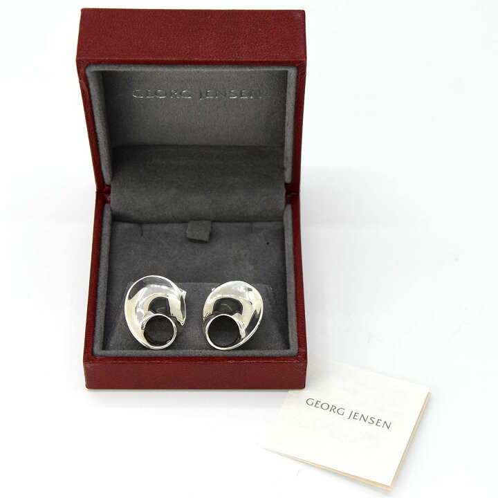 楽天市場】質屋 ジョージジェンセン GEORG JENSEN イヤリング シルバー 