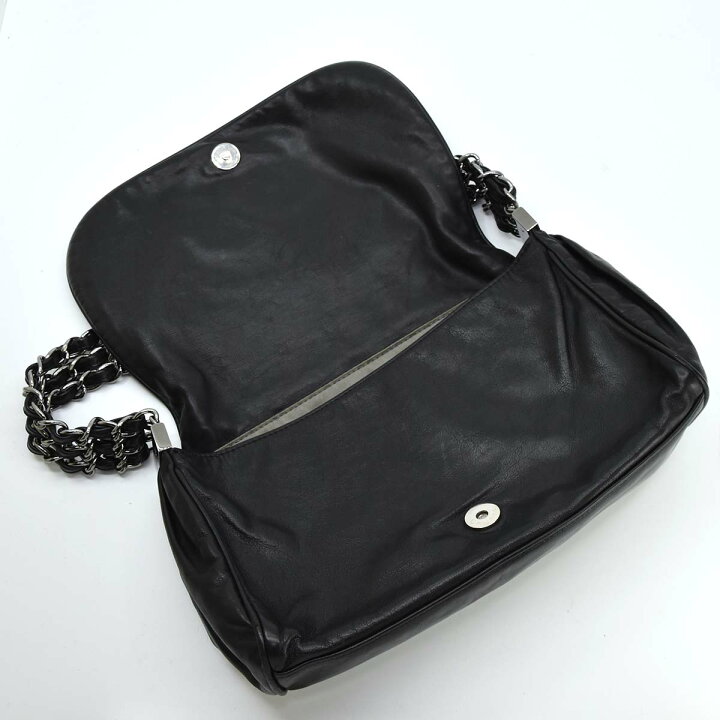楽天市場】質屋 シャネル バッグ ラム トリプルチェーン CHANEL  