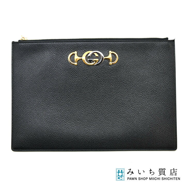 楽天市場】質屋 セカンドバッグ GUCCI グッチ 570728 ズゥミ レザー 