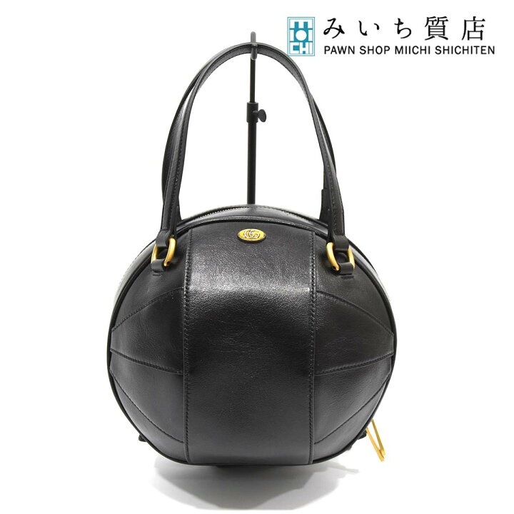 楽天市場】質屋 バッグ GUCCI グッチ 536110 バスケットボールシェイプ 