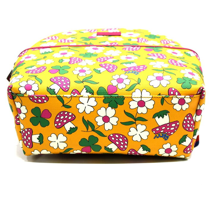 楽天市場】質屋 リュック GUCCI グッチ 271327 フラワー キノコ  