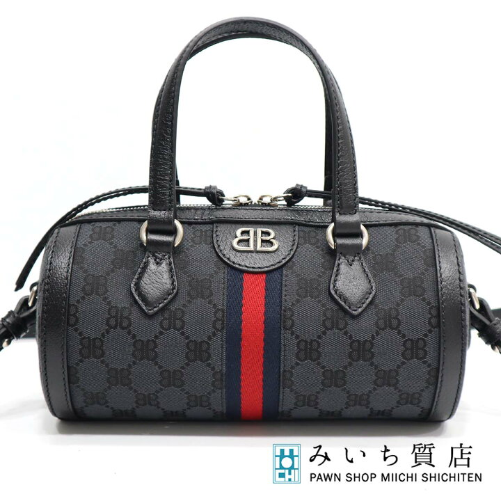 楽天市場】質屋 美品 BALENCIAGA×GUCCI 680123 バレンシアガ×グッチ 